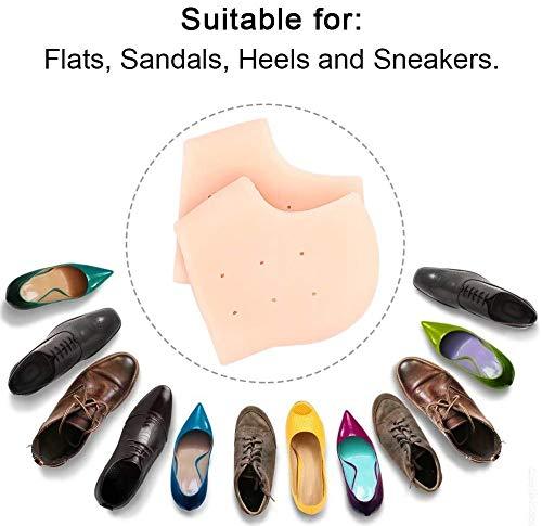 1277 Anti Crack Silicon Gel Heel Moisturizing Socks for Foot Care Men Women (Loose Pack) - SkyShopy 1277 Anti Crack Silicon Gel Heel Moisturizing Socks for Foot Care Men Women (Loose Pack) - SkyShopy